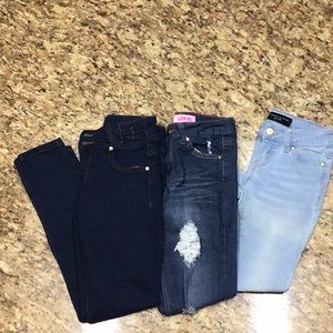 Girls Jeans. Used. 3 for $15.